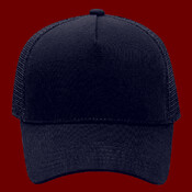 OTTO CAP 5 Panel Mid Profile Mesh Back Trucker Hat