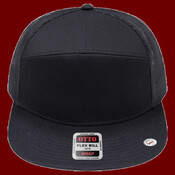 OTTO CAP® "OTTO SNAP" 7 Panel Pro Style Mesh Back Trucker Snapback Hat