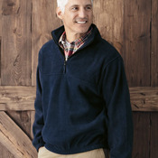 Unisex Fleece Quarter-Zip Pullover