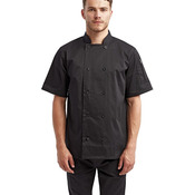 Short Sleeve Recycled Chef Coat