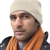USA Made 8" Cotton Thermal Beanie