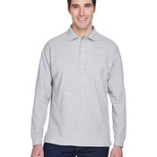 Pima Piqué Long Sleeve Polo
