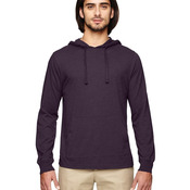 Eco Jersey Pullover Hooded Long Sleeve T-Shirt