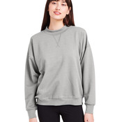 Women's Vintage Oversized Crew Pullover