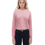 Women's Long-Sleeve Crop Boyfriend T-Shirt
