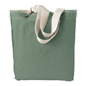 14oz. Direct-Dyed Raw-Edge Tote