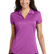 Ladies Trace Heather Polo