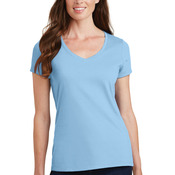 Ladies Fan Favorite V Neck Tee