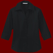 Port Authority® - Ladies Silk Touch™ 3/4-Sleeve Polo. L562