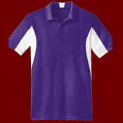 Side Blocked Micropique Sport Wick® Polo