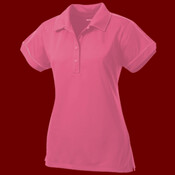 Ladies Contrast Stitch Micropique Sport Wick® Polo