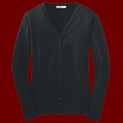 Ladies Modern Stretch Cotton Cardigan