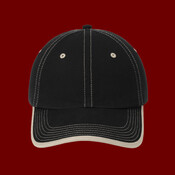 Vintage Washed Contrast Stitch Cap