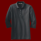 Ladies Silk Touch 3/4 Sleeve Polo