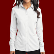Ladies Dimension Knit Dress Shirt