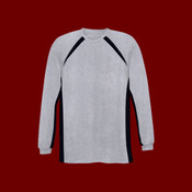 Adult Long Sleeve Colorblock Performance Tee