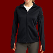 Ladies Tech Fleece Full Zip Hooded Jacket