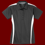 Ladies PosiCharge ® Micro Mesh Colorblock Polo