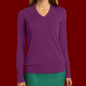 Ladies V Neck Sweater