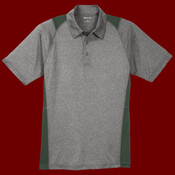 Heather Colorblock Contender Polo