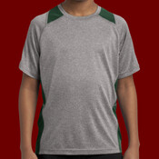 Youth Heather Colorblock Contender Tee