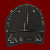Pigment Print Distressed Cap