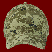 Digital Ripstop Camouflage Cap