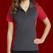 LST652SVJH Ladies Colorblock Micropique Sport Wick ® Polo