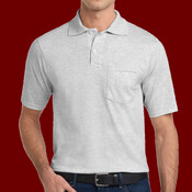 SpotShield 5.4 Ounce Jersey Knit Sport Shirt with Pocket