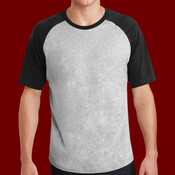 Short Sleeve Colorblock Raglan Jersey