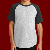 Youth Short Sleeve Colorblock Raglan Jersey