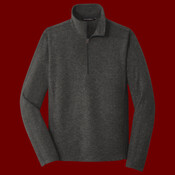 Heather Microfleece 1/2 Zip Pullover