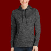 LST225SVJH Ladies PosiCharge ® Electric Heather Fleece Hooded Pullover