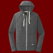 Sueded Cotton Blend Full Zip Hoodie
