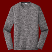 PosiCharge ® Long Sleeve Electric Heather Tee