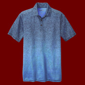 Ombre Heather Polo