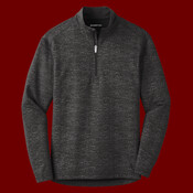 Sport Wick ® Stretch Reflective Heather 1/2 Zip Pullover