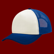5 Panel Twill Foam Trucker Cap