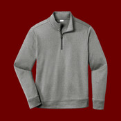PosiCharge ® Sport Wick ® Heather Fleece 1/4 Zip Pullover