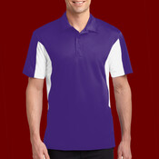 Side Blocked Micropique Sport Wick ® Polo