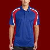 Tricolor Micropique Sport Wick ® Polo