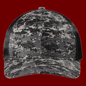 Digi Camo Snapback Trucker Cap