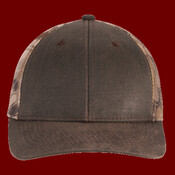 Pigment Print Camouflage Mesh Back Cap