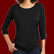 Ladies Gravitate Scoop 3/4 Sleeve