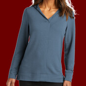 Ladies Microterry Pullover Hoodie