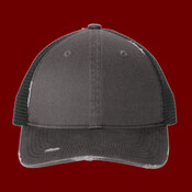 Distressed Mesh Back Cap
