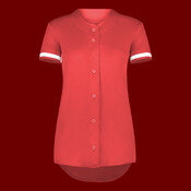 Ladies Cutter+ Full Button Softball Jersey