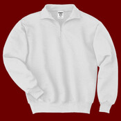 Super Sweats 1/4 Zip Sweatshirt with Cadet Collar