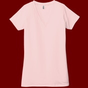 Junior Ladies Perfect Weight V Neck Tee