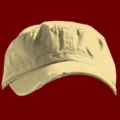 Distressed Military Hat